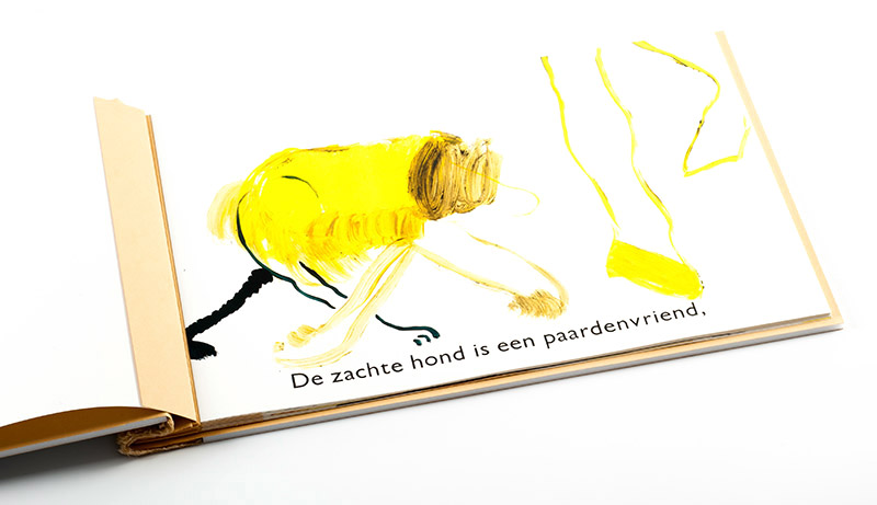boek Lassie, eerste bladzijde