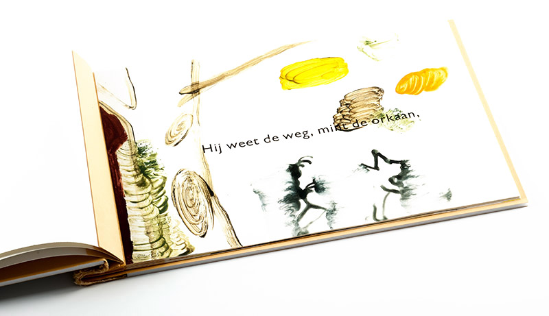 boek Lassie, nieuwe bladzijde